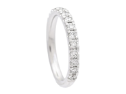 Jewellery - ETERNITY RING, 18K white gold - View 1
