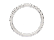 Jewellery - ETERNITY RING, 18K white gold - View 2