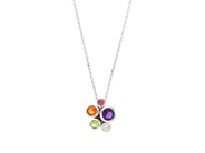 Jewellery - PENDANT/CHAIN, 18K white gold - View 1