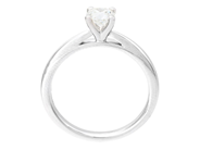Jewellery - SOLITAIRE RING, platinum - View 2
