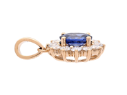 Jewellery - CLUSTER PENDANT, 18K gold - View 2