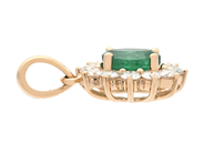 Jewellery - CLUSTER PENDANT, 18K gold - View 2