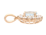 Jewellery - CLUSTER PENDANT, 18K gold - View 2