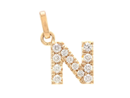 Jewellery - LETTER PENDANT, letter N - View 1