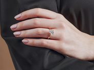 Jewellery - SOLITAIRE RING, 18K gold - View 7