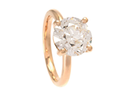 Jewellery, SOLITAIRE RING, 18K gold, in auction: Important jewellery – Saturday 29 November