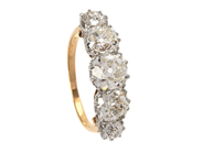 Jewellery, RING, 18K gold/platinum, in auction: Important jewellery – Saturday 29 November