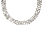 Jewellery, NECKLACE, 18K white gold, in auction: Important jewellery – Saturday 29 November