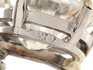 Jewellery - SOLITAIRE EARRINGS, platinum - View 4