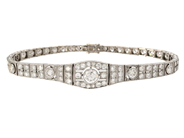 Jewellery - BRACELET, platinum - View 1