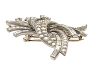 Jewellery - BROOCH/PENDANT, platinum - View 3