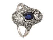 Jewellery - RING, platinum - View 1