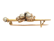 Jewellery - GUSTAF MÖLLENBORG, brooch - View 3