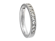 Jewellery, ETERNITY RING, 18K white gold, in auction: General – Tuesday 28 October