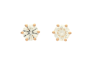 Jewellery - SOLITAIRE EARRINGS, 18K gold - View 1