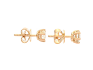 Jewellery - SOLITAIRE EARRINGS, 18K gold - View 2