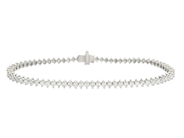 Jewellery, TENNIS BRACELET, platinum, in auction: Classic – Saturday 27 September