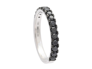 Jewellery - ETERNITY RING, 18K white gold - View 1