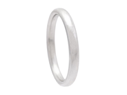 Jewellery - PLAIN RING, 18K white gold - View 1