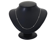 Jewellery - NECKLACE, 18K white gold - View 2