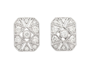 Jewellery - EARRINGS, 18K white gold - View 1