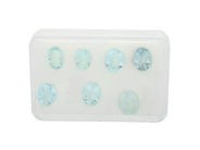 Gemstones, AQUAMARINEER, 7 items, in auction: General – Tuesday 28 October