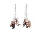 Jewellery - EARRINGS, silver-plated algae - View 1