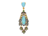 Jewellery, PENDANT, 14K gold/gilt sterling silver, in auction: Lilla jewellery – Tuesday 21 October