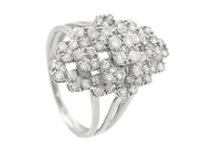 Jewellery, RING, platinum, in auction: Classic – Saturday 25 October