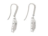 Jewellery - EARRINGS, platinum - View 2