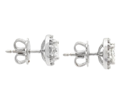Jewellery - EARRINGS, 18K white gold - View 2