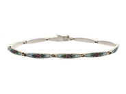 Jewellery, BRACELET, silver, in auction: Lilla jewellery – Tuesday 21 October