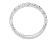 Jewellery - ETERNITY RING, 18K white gold - View 2