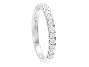 Jewellery - ETERNITY RING, 18K white gold - View 1