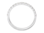 Jewellery - ETERNITY RING, 18K white gold - View 2