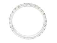 Jewellery - FULL ETERNITY RING, 18K white gold - View 2