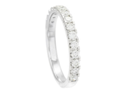 Jewellery - ETERNITY RING, 18K white gold - View 1