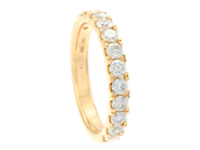Jewellery - ETERNITY RING, 18K gold - View 1