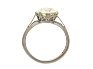 Jewellery - SOLITAIRE RING, 18K white gold - View 2