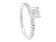 Jewellery - RING, 18K white gold - View 1