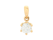 Jewellery - SOLITAIRE PENDANT, 18K gold - View 1