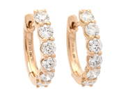 Jewellery - HOOP EARRINGS, 18K gold - View 1