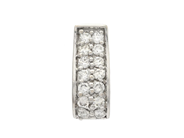 Jewellery - PENDANT, 18K white gold - View 1