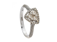 Jewellery - RING, 18K white gold - View 1