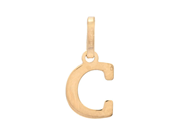 Jewellery - LETTER PENDANT, letter C - View 1