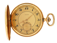 Watches, ZENITH, pocket watch, in auction: Watches – Saturday 1 November