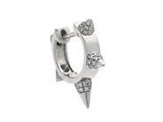 Jewellery, A FEW EARRING, 18K white gold, in auction: Lilla jewellery – Tuesday 7 October