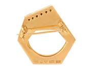Jewellery - BROOCH, 18K gold - View 2