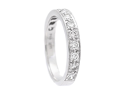 Jewellery - ETERNITY RING, 18K white gold - View 1
