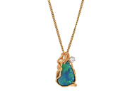 Jewellery - SIEGFRIED EGGER, pendant with chain - View 1